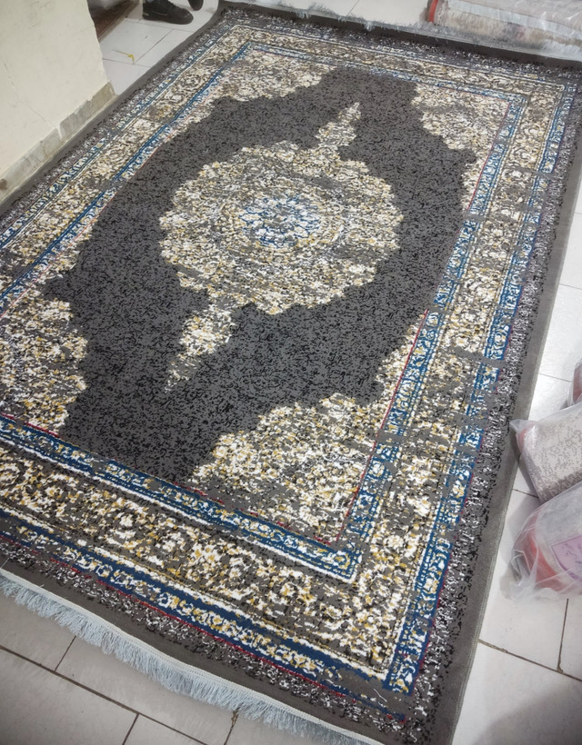 فرش طرح رزالین طوسی 700 شانه 6 متری 1500 تراکم فرش ارزان