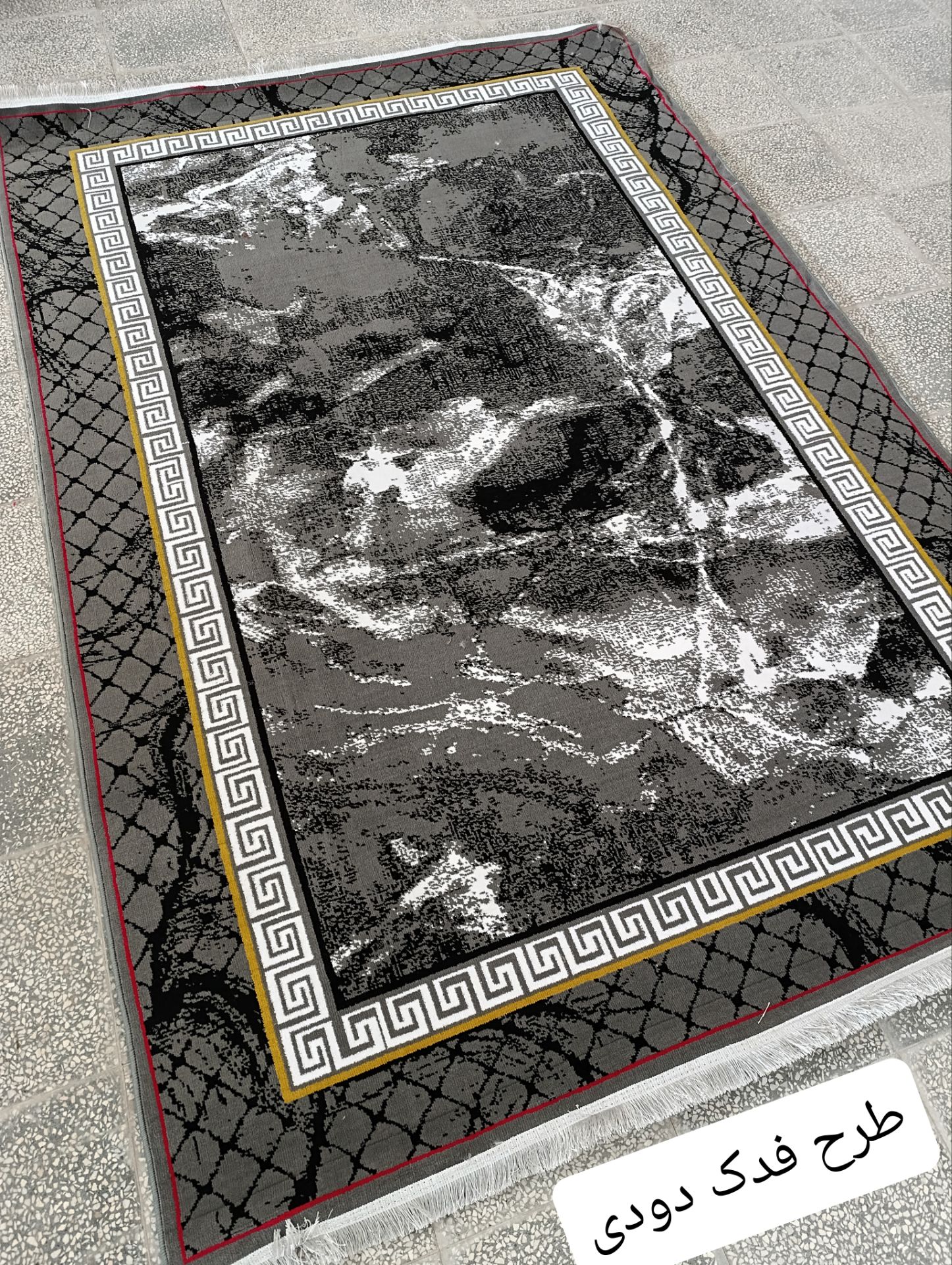 فرش طرح 700 شانه 12 متری نقش فدک