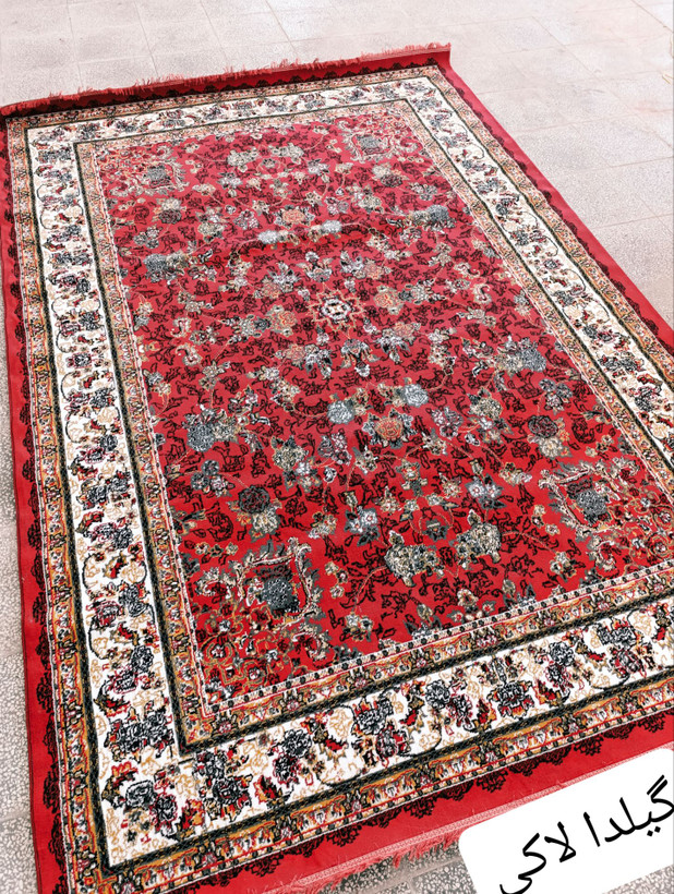 فرش طرح 700شانه 12متری حراجی گیلدا لاکی